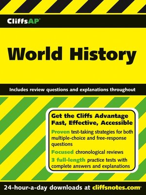cover image of CliffsAP World History